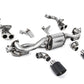 Milltek SSXPO188 Porsche GPF/OPF Bypass With Carbon Jet-115 Trims  (Inc. Boxster, Cayman)