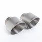 Milltek SSXTY151 Toyota 76.2Mm / 3' Non Resonated Primary Cat Back (Loudest) With Brushed Titanium Gt Tips (Inc. Corolla)