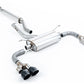 Milltek SSXTY162 Toyota Quad Outlet System For Trd Rear Diffuser - Resonated (Quieter) - Ceramic Black Tips (Inc. GR86)