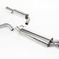 Milltek SSXVW053 Seat Volkswagen Cat-Back Resonated (Inc. Leon, Golf)