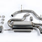 Milltek SSXVW147 Audi Seat Volkswagen Twin Outlet - Non-Resonated (Louder) (Inc. A3, Leon, Golf)