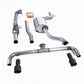 Milltek SSXVW186 VW Turbo-back including Hi-Flow Sports Cat 3-Inch Race System With Black Trims (Inc. Golf, CC)