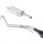 Milltek SSXVW285 Volkswagen Resonated (Quieter) - Twin Cerakote Black Oval Outlet (Inc. Transporter \ Caravelle)