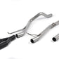 Milltek SSXVW286 Volkswagen Non-Resonated (Louder) - Twin Black Oval Outlet (Inc. Transporter \ Caravelle)