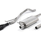 Milltek SSXVW287 Volkswagen Resonated (Quieter) - Twin Black Oval Outlet (Inc. Transporter \ Caravelle)