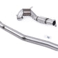 Milltek SSXVW673 Audi Volkswagen Large Bore Downpipe And Hi-Flow Sports Cat (Inc. S3, Golf)