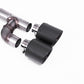 Milltek SSXVW696 Volkswagen Cat Back Golf R Style - Race (Loudest) With Carbon Fibre Jet-115 Tips (Inc. Golf)