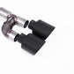 Milltek SSXVW700 Volkswagen Cat Back Golf R Style - Road+ With Cerakote Black Gt-115 Tips (Inc. Golf)