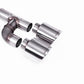 Milltek SSXVW701 Volkswagen Cat Back Golf R Style - Road+ With Polished Gt-115 Tips (Inc. Golf)