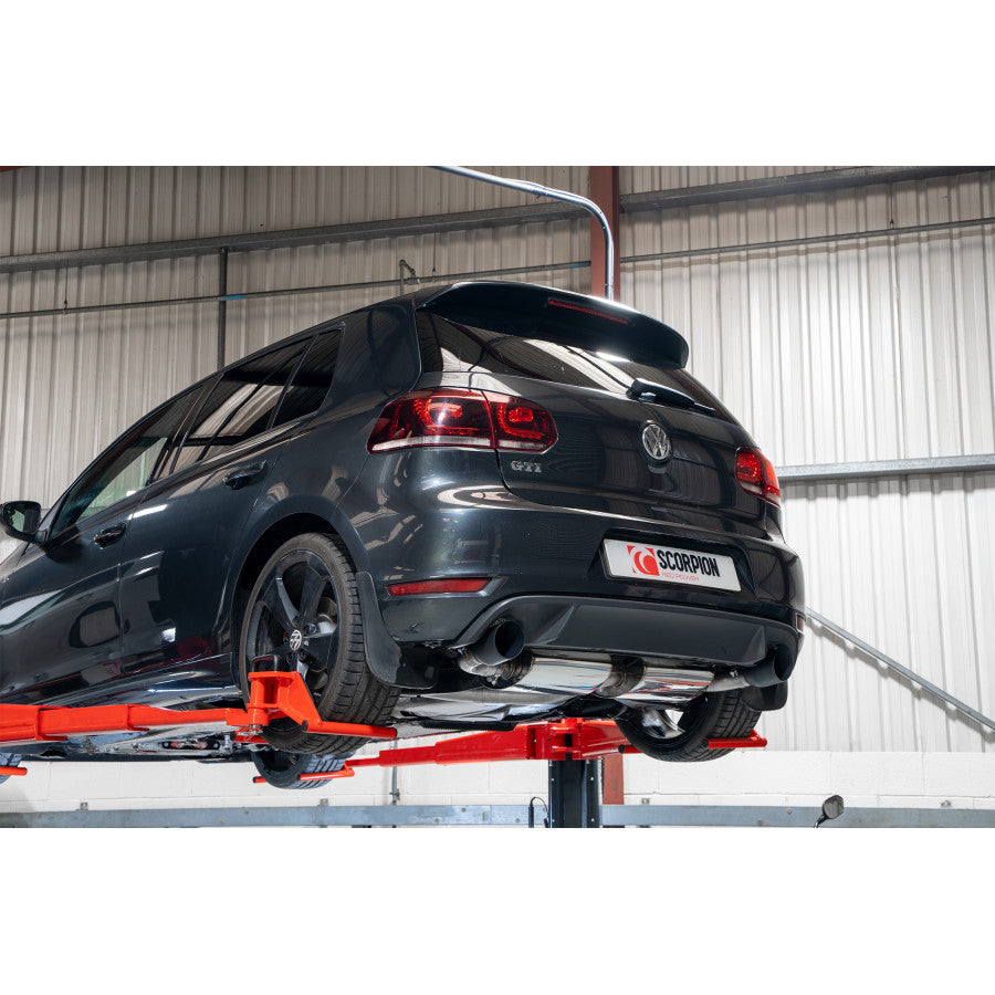 Scorpion SVWS036C Non-resonated Cat-back System