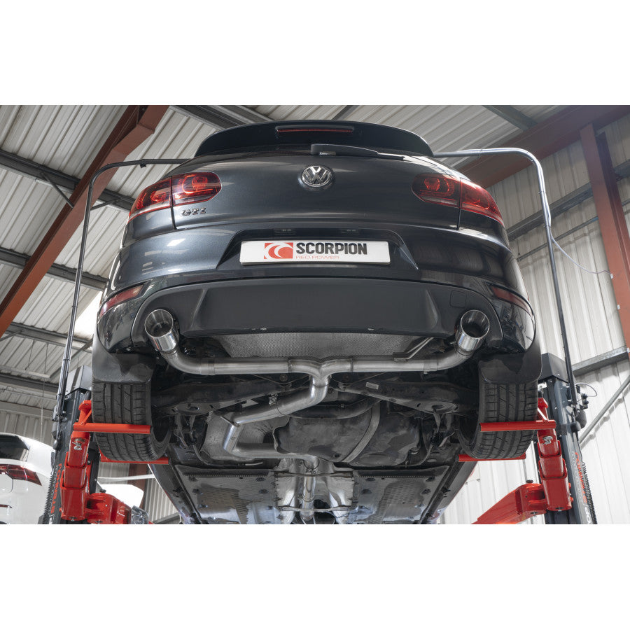 Scorpion SVWS071 Non-resonated Predator Cat-back System