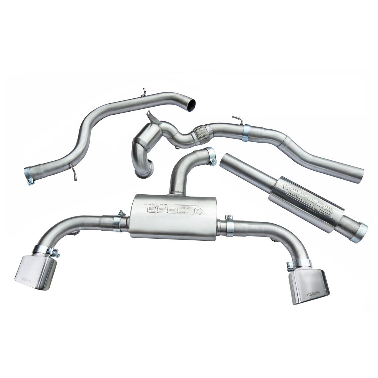 Cobra Exhaust Seat Leon Cupra 280/290/300 (14-18) (Pre-GPF) Turbo Back Performance Exhaust | Duco Car Parts UK Car Parts