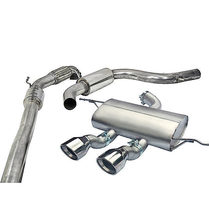Cobra Exhaust Seat Leon Cupra R Mk2 1P 2.0 T FSI (10-12) Turbo Back Performance Exhaust | Duco Car Parts UK Car Parts