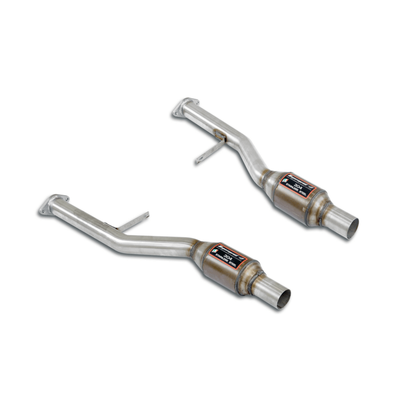 Supersprint Jaguar XKR 4.2l Supercharged Front Pipes with Metallic Catalytic Converter - Left & Right - Duco Car Parts UK
