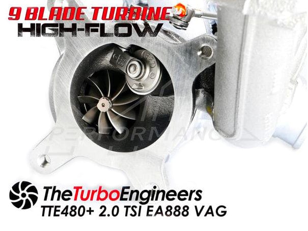 TTE VW 2.0T TSI Turbocharger Upgrade TTE480 EA888 Gen1 (Golf GTI Leon FR Scirocoo) - Duco Car Parts UK