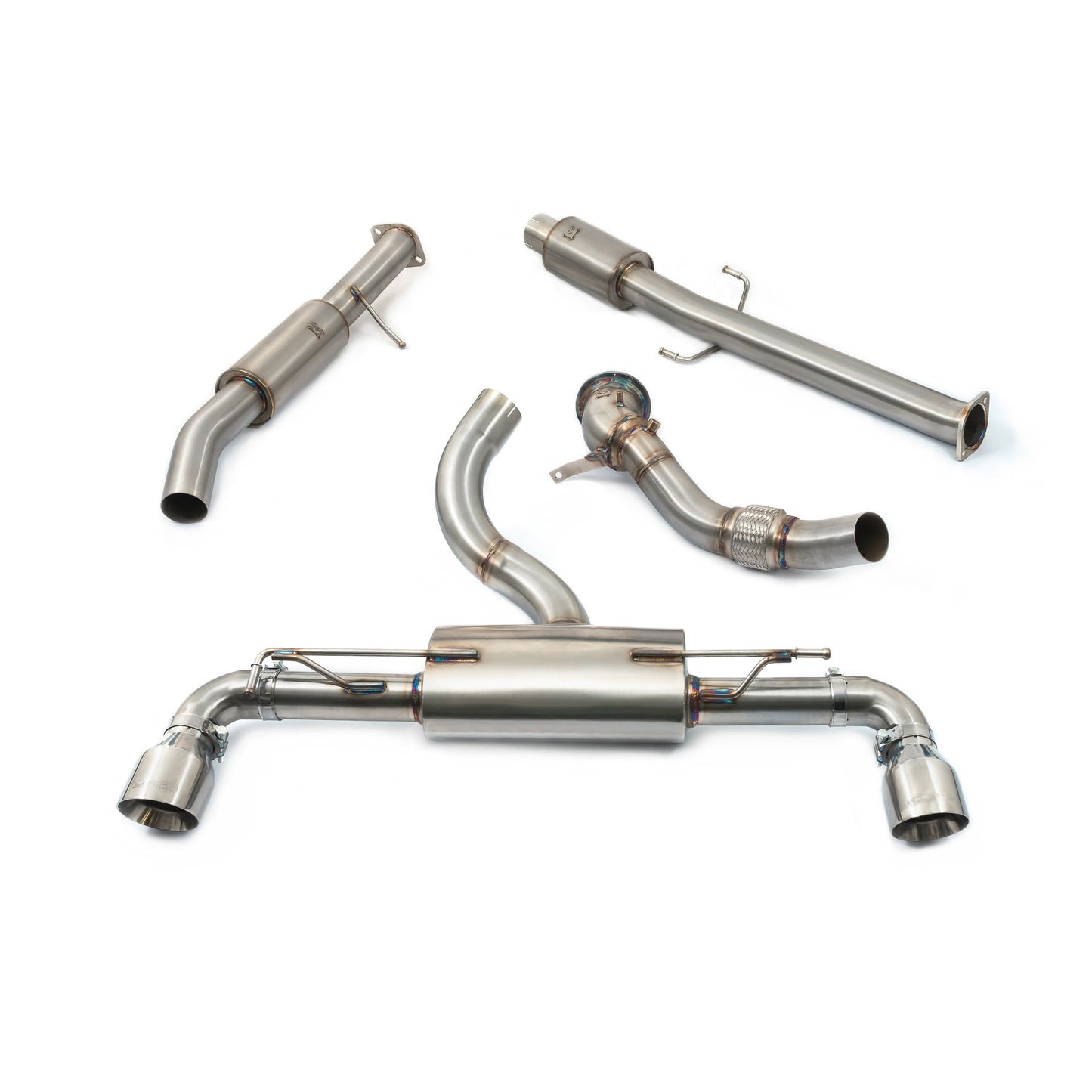 Cobra Exhaust Toyota GR Yaris 1.6 De-Cat Turbo Back Performance Exhaust | Duco Car Parts UK Car Parts