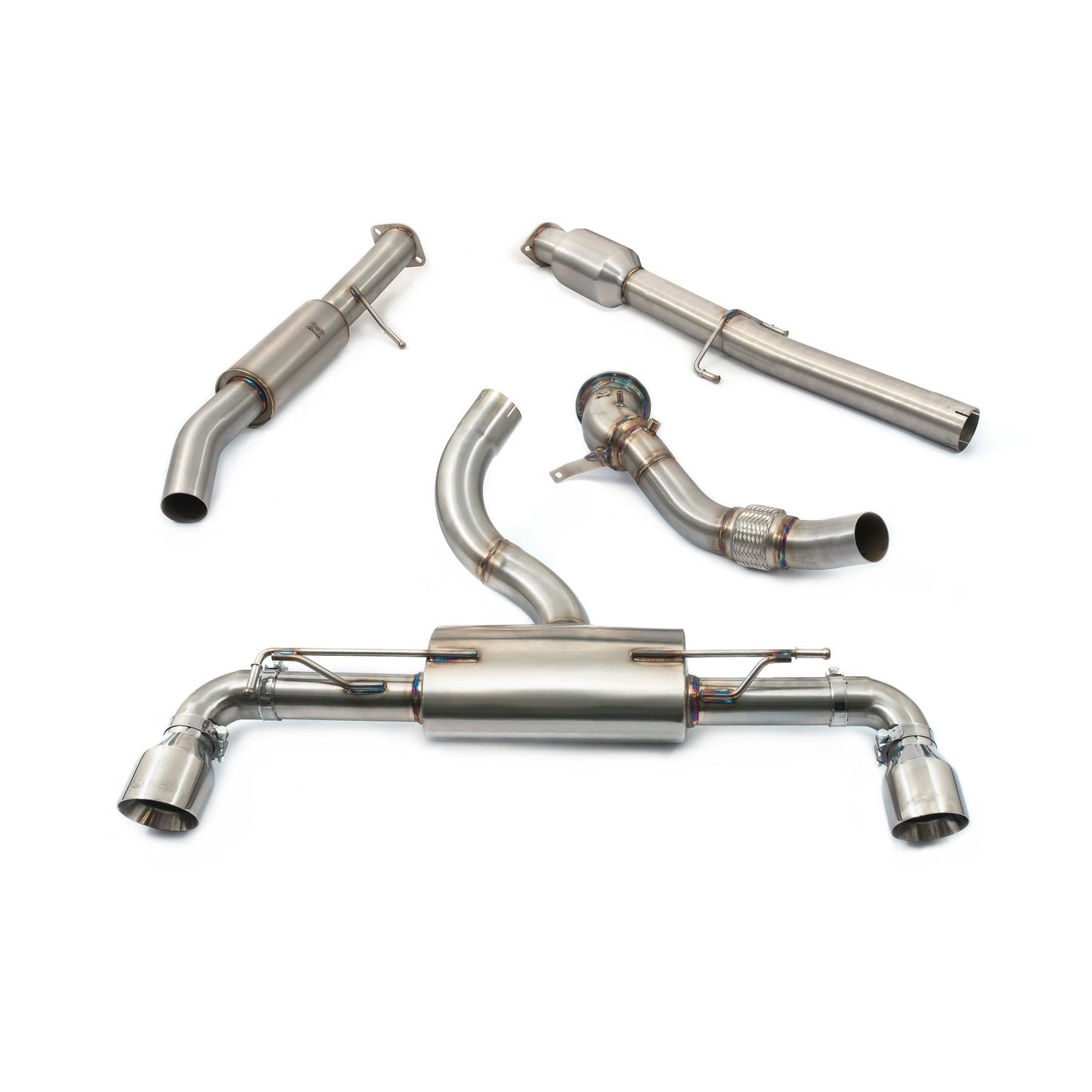 Cobra Exhaust Toyota GR Yaris 1.6 Sports Cat Turbo Back Performance Exhaust | Duco Car Parts UK Car Parts