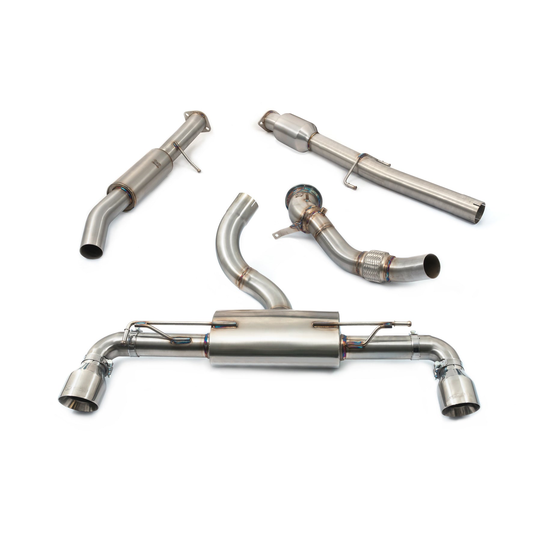 Cobra Exhaust Toyota GR Yaris 1.6 Sports Cat Turbo Back Performance Exhaust | Duco Car Parts UK Car Parts