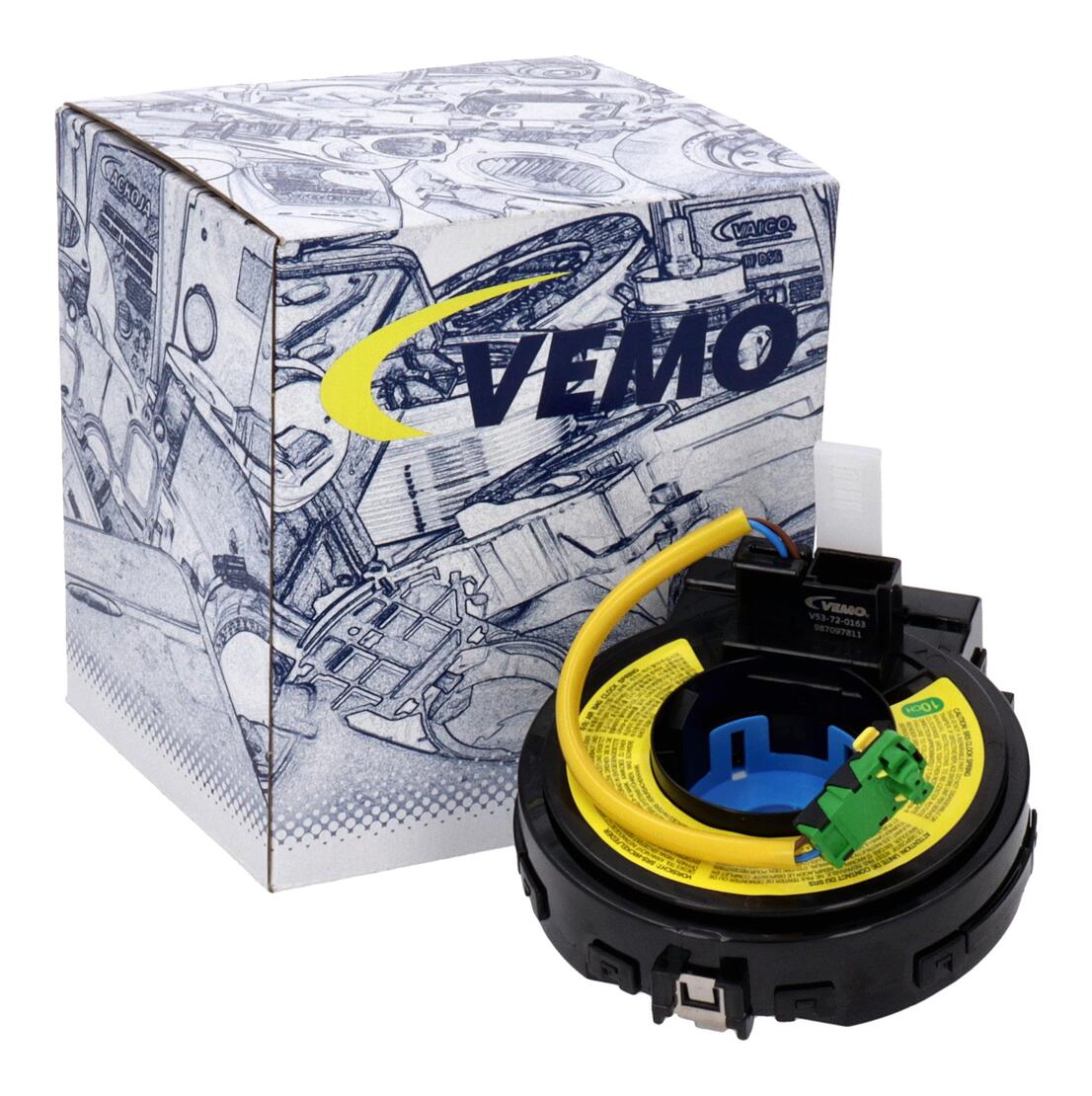 VEMO V53-72-0163 Clock Spring, Airbag | ML Performance Car Parts