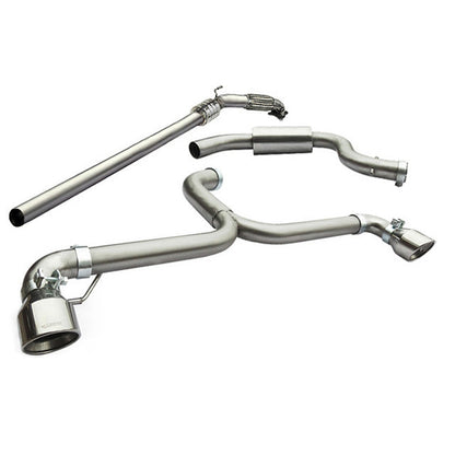 Cobra Exhaust VW Golf GTI (MK6) 2.0 TSI (5K) (09-12) Venom Box Delete Race Turbo Back Performance Exhaust | Duco Car Parts UK Car Parts