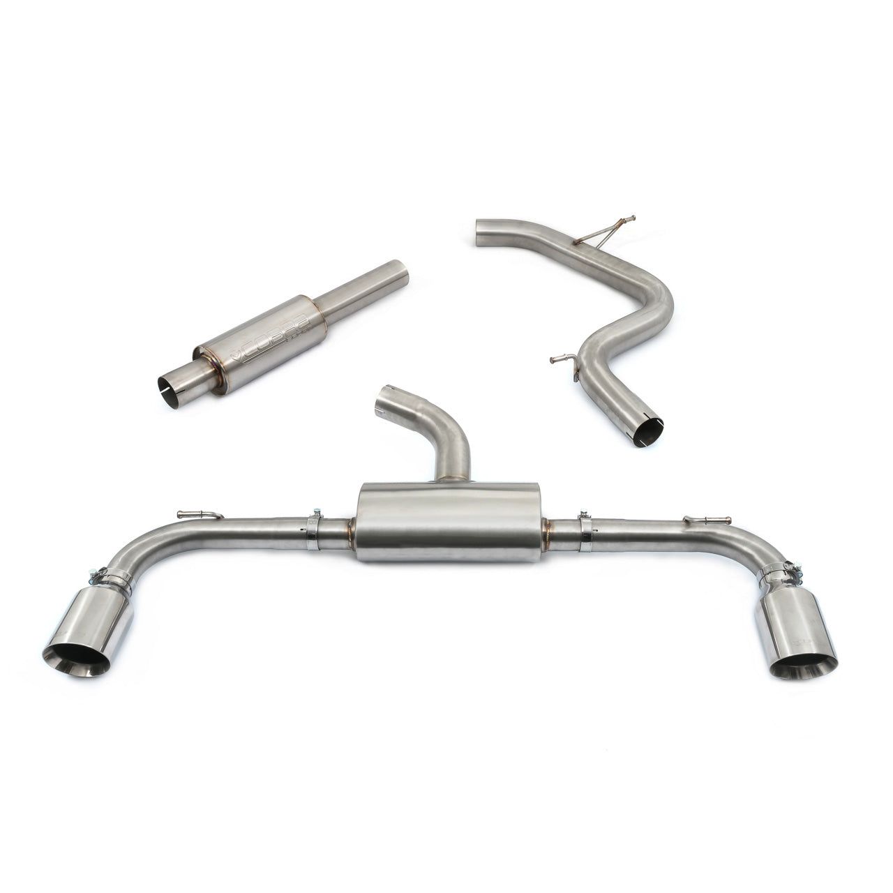 Cobra Exhaust VW Golf GTI (Mk8) 2.0 TSI (20+) GPF Back Performance Exhaust | Duco Car Parts UK Car Parts