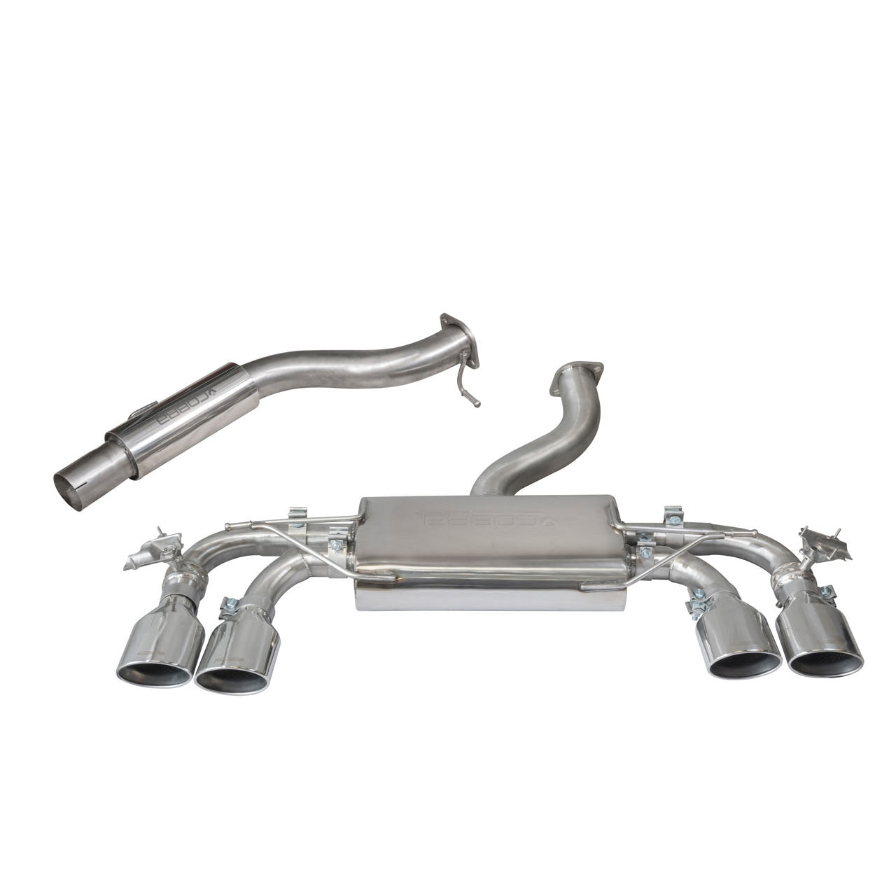 Cobra Exhaust VW Golf R (Mk7) 2.0 TSI (5G) (12-18) Cat Back Performance Exhaust | Duco Car Parts UK Car Parts