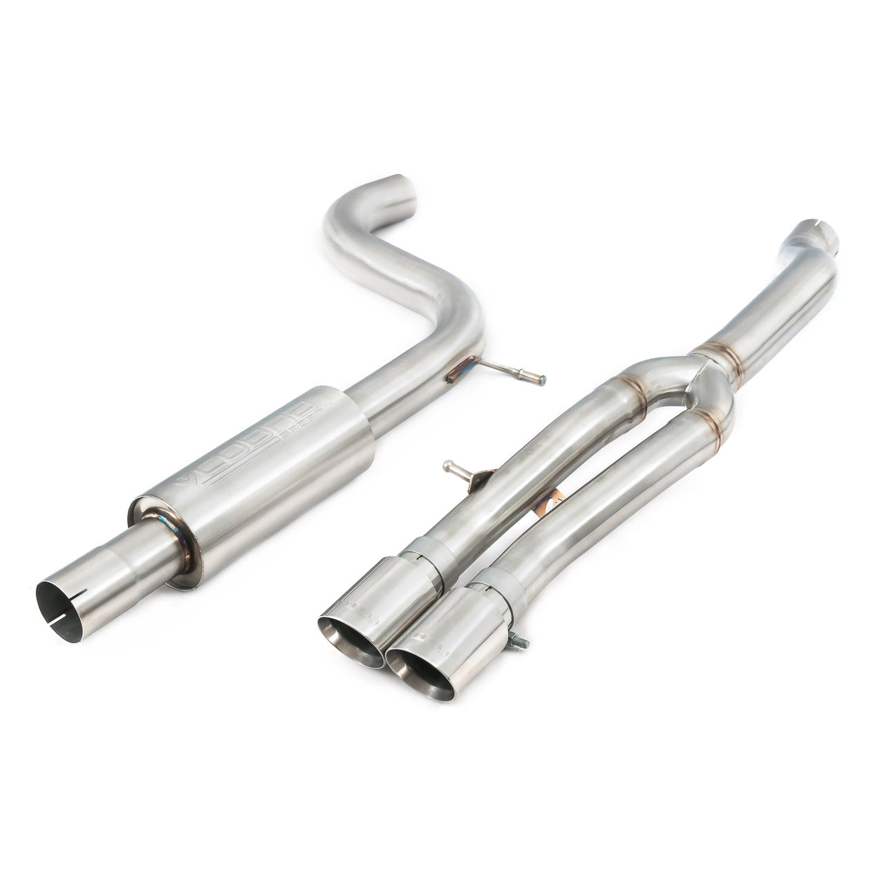 Cobra Exhaust VW Polo GTI (AW) Mk6 2.0 TSI (17-21) Rear Box Delete Race GPF Back Performance Exhaust | Duco Car Parts UK Car Parts