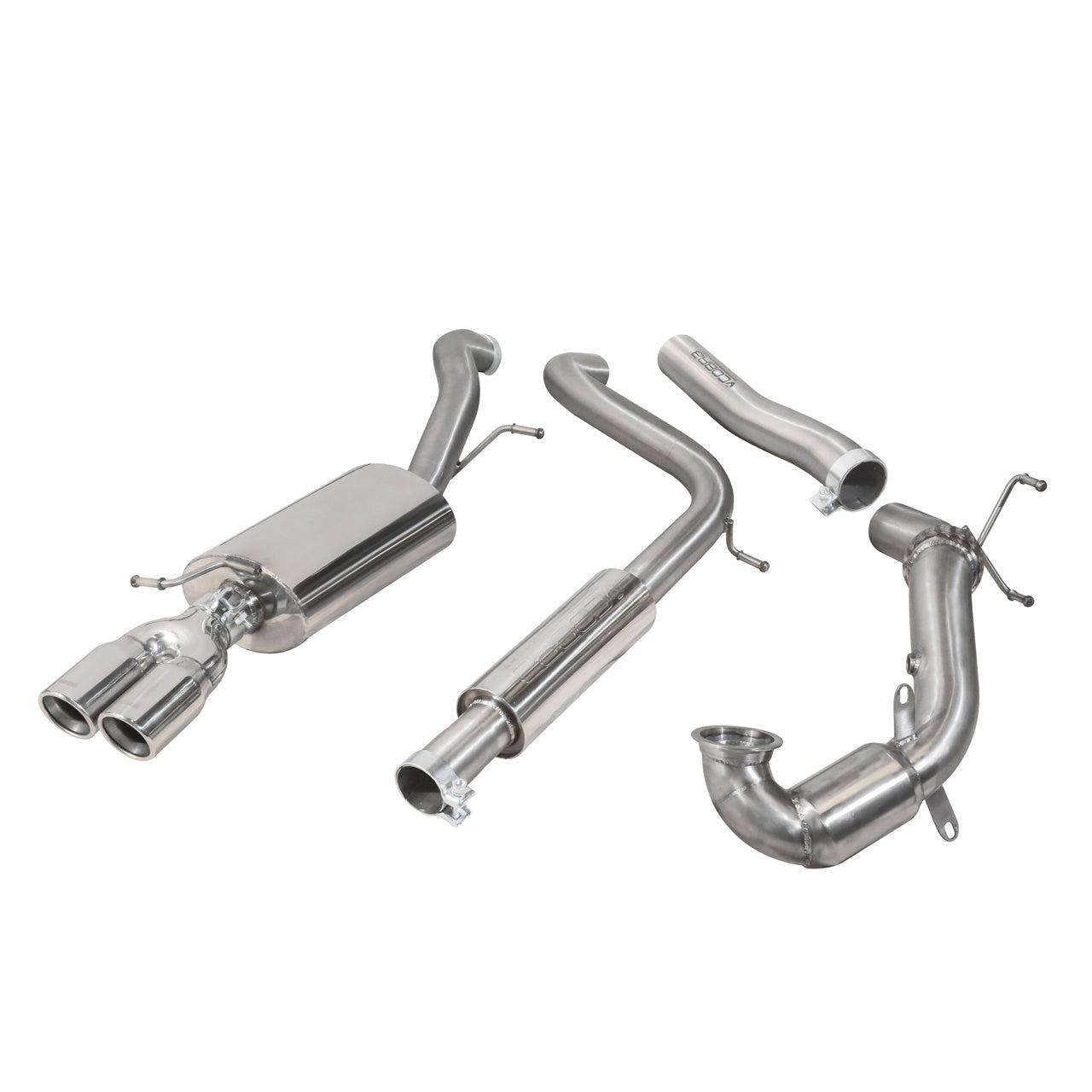Cobra Exhaust VW Polo GTI (6C) 1.8 TSI (15-17) Turbo Back Performance Exhaust | Duco Car Parts UK Car Parts