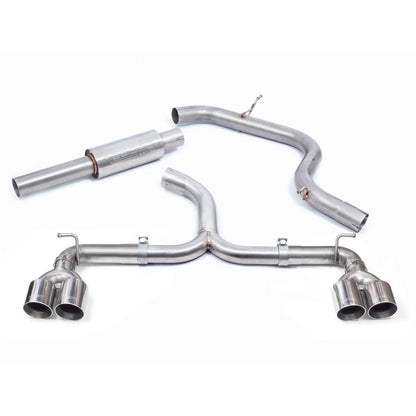 Cobra Exhaust VW Golf GTI (Mk7) 2.0 TSI (5G) (12-17) Quad Exit Venom Box Delete Race Cat Back Golf R Style Performance Exhaust | Duco Car Parts UK Car Parts