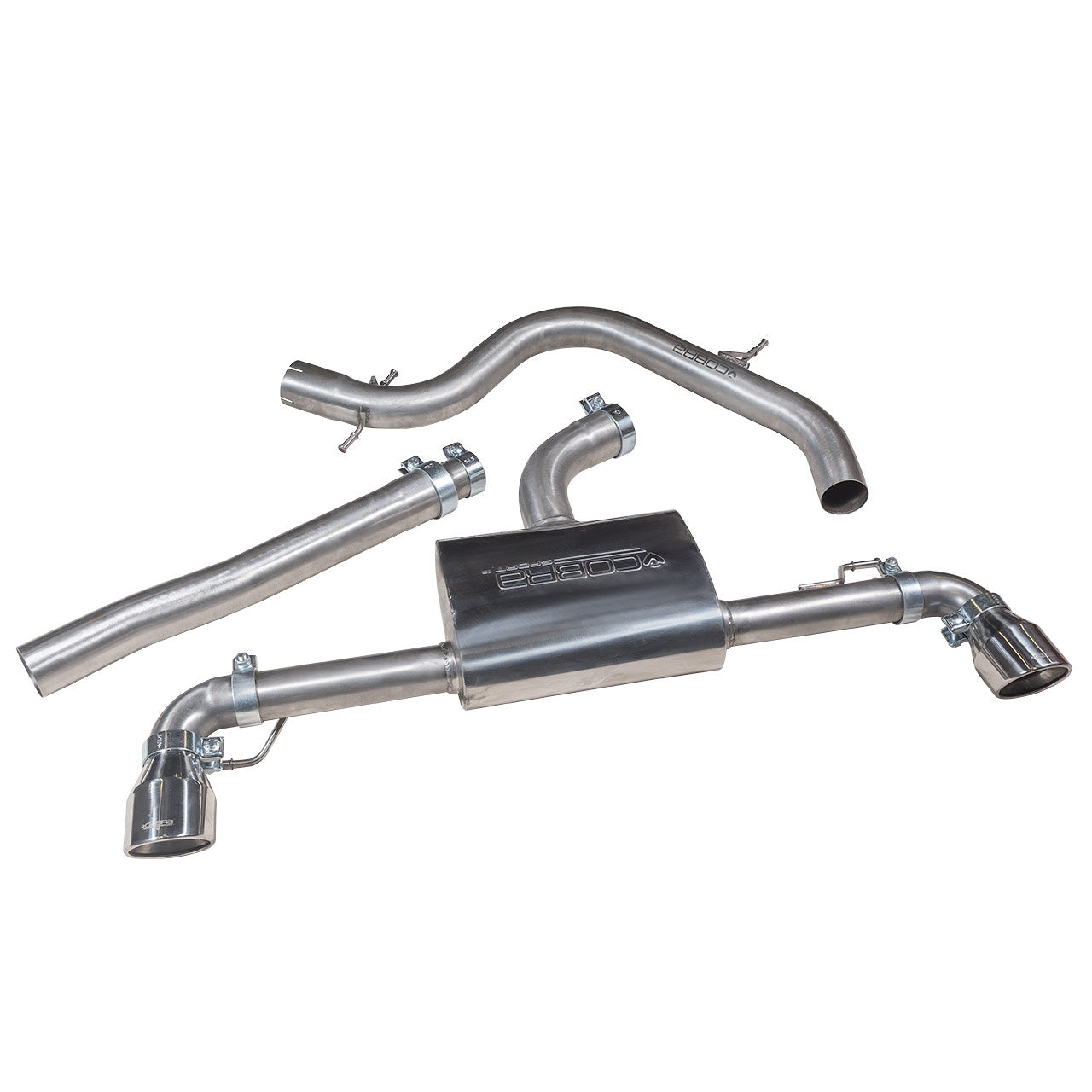 Cobra Exhaust VW Golf GT (MK6) 2.0 TDi 140PS (5K) (09-13) GTI Style Cat Back Performance Exhaust | Duco Car Parts UK Car Parts