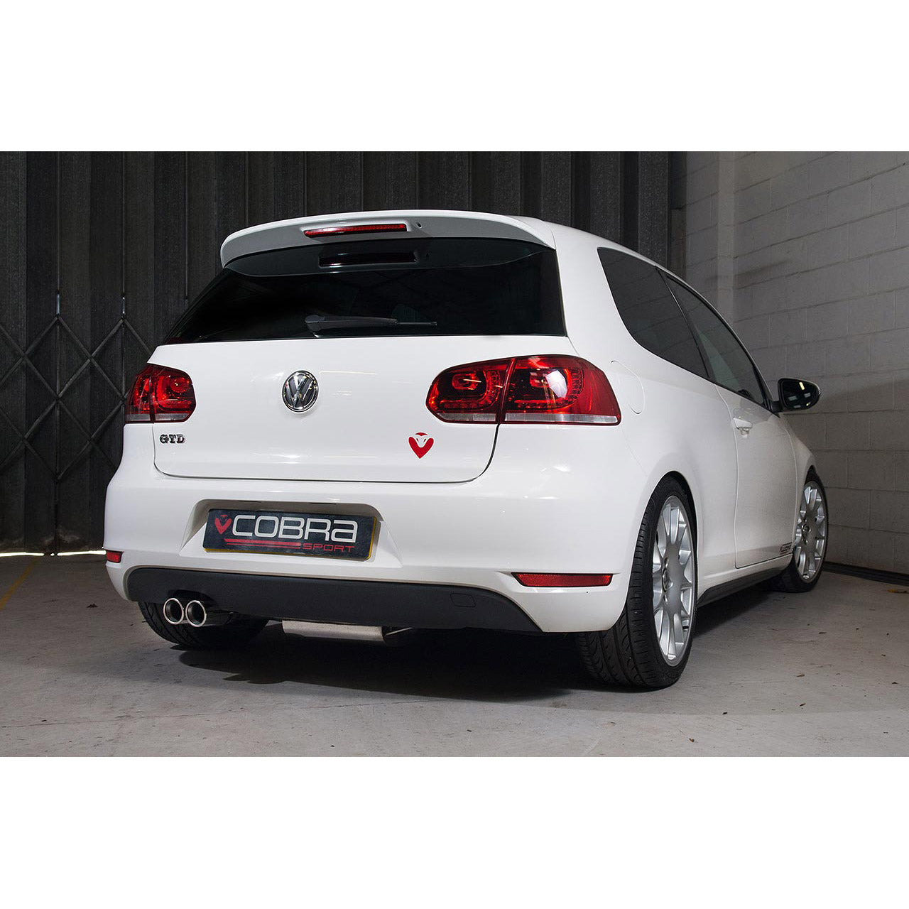 Cobra Exhaust VW Golf GT (MK6) 2.0 TDi 140PS (5K) (09-13) Cat Back Performance Exhaust