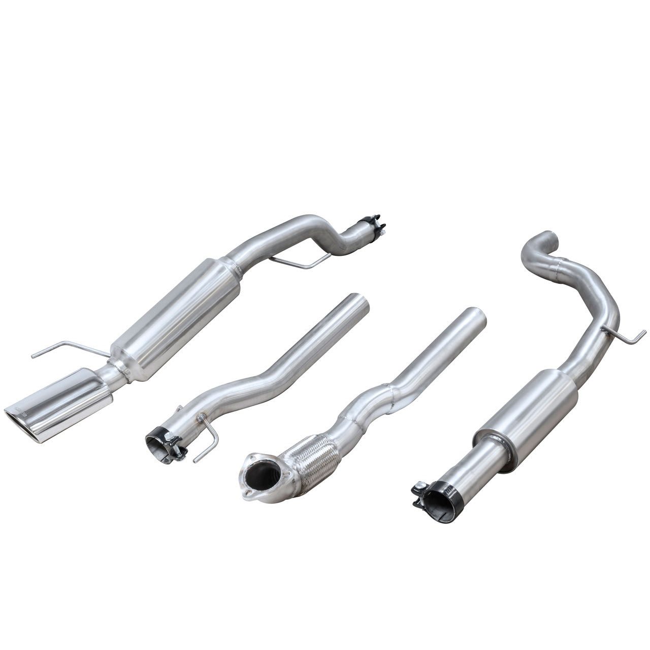 Cobra Exhaust Vauxhall Corsa E 1.0 Turbo (15-19) Cat Back Performance Exhaust | Duco Car Parts UK Car Parts