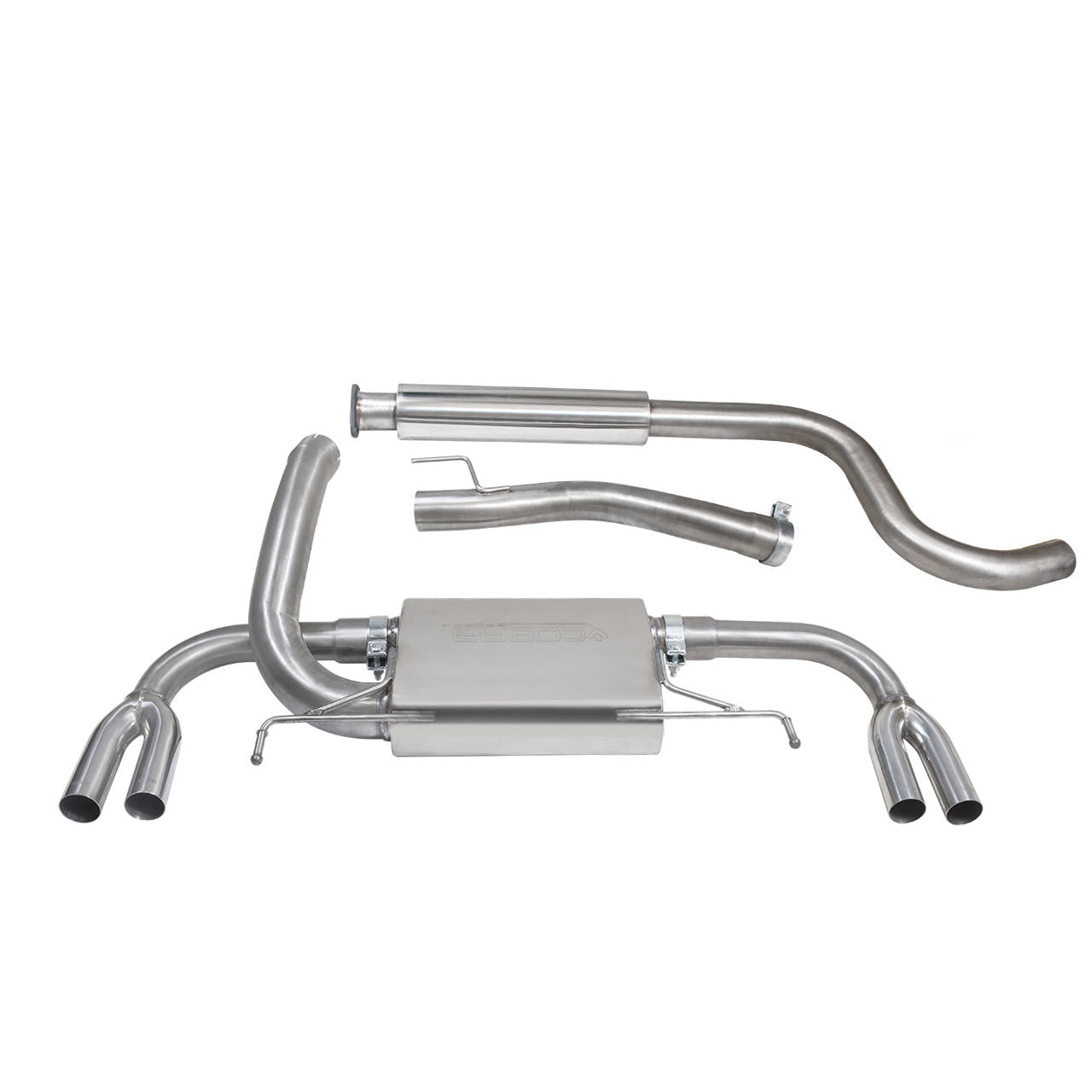 Cobra Exhaust Vauxhall Astra J VXR (12-19) Cat Back Sports Exhaust System | Duco Car Parts UK Car Parts
