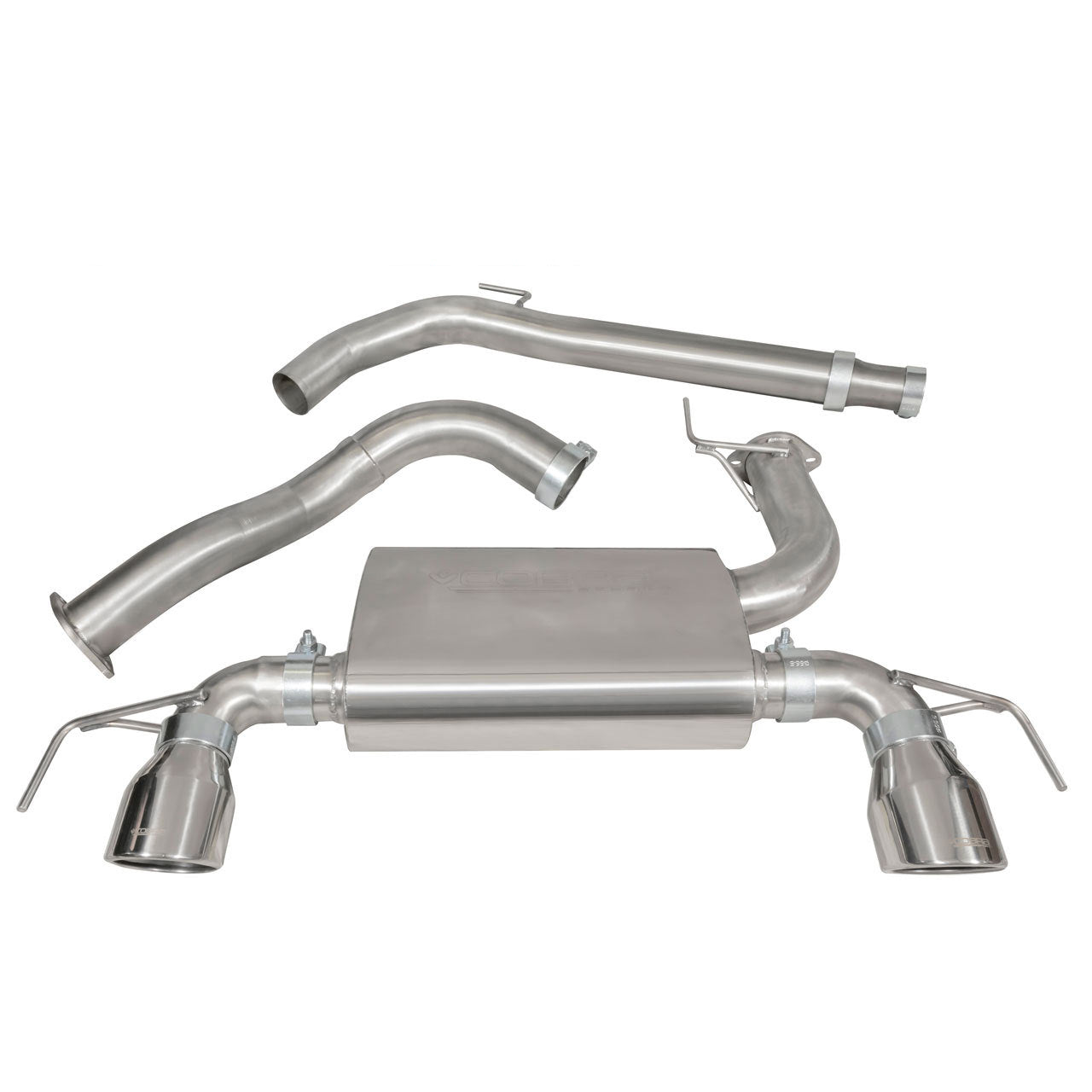 Cobra Exhaust Vauxhall Corsa E VXR (15-18) Centre and Rear Performance Exhaust