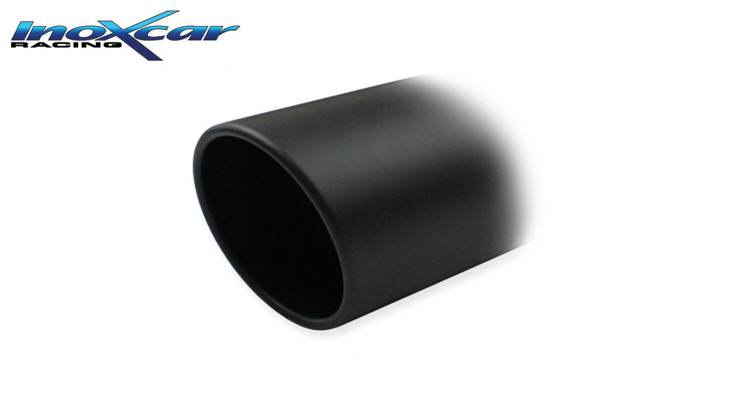InoXcar CATBACK.BMG42.01.XR10BLACKMATT BMW G42 SERIE 2 Direct Central Pipe + Rear Silencer With End Pipe Diam. 100 X-Race Black Matt Dx+Sx 1 | Duco Car Parts UK Car Parts
