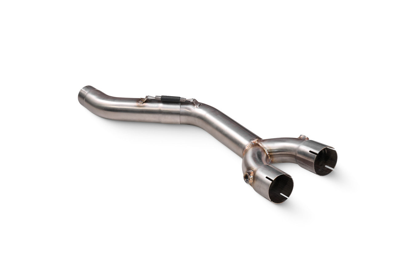 Scorpion YA126CR Catalyst Removal Pipe - Stainless Fits To O.E, Serket Taper And Red Power Silencer - MT-10 - 2022