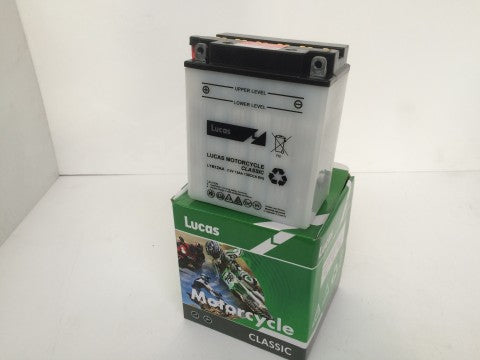 Lucas YB12AA 12Ah Motor Cycle Battery