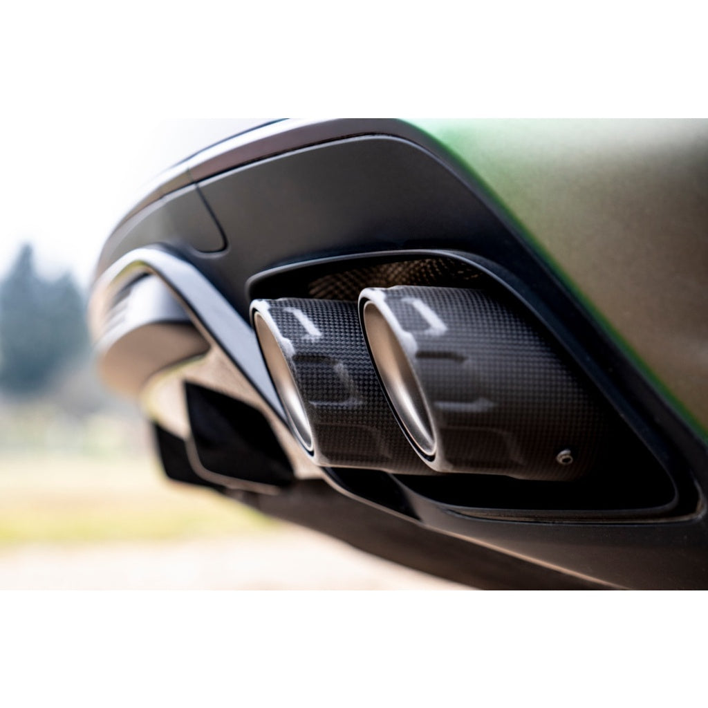 Akrapovic S-PO/T/5H - Porsche Panamera / 4 / 4 E-Hybrid / 4S E-Hybrid / GTS / Turbo E-Hybrid / Turbo S E-Hybrid (976) | Slip-On Line (Titanium)