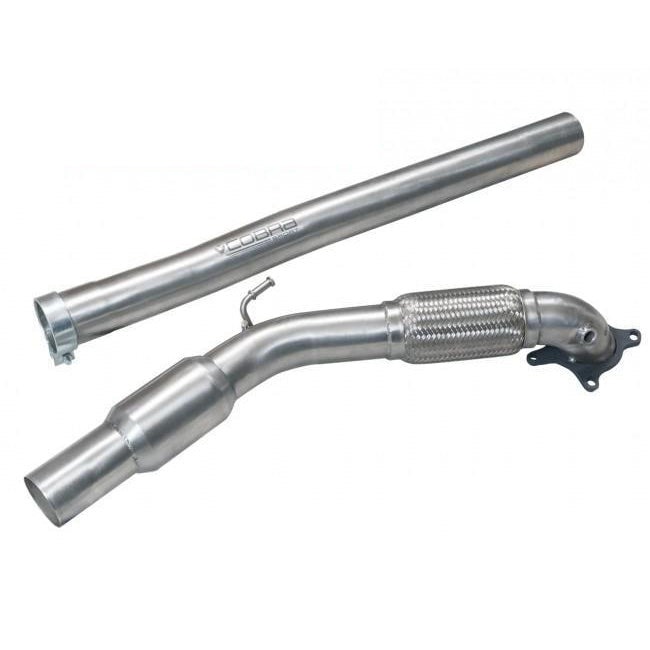 Cobra Exhaust Audi A3 (8P) 2.0 TFSI Quattro (3 Door) Front Pipe Sports Cat / De-Cat Performance Exhaust | Duco Car Parts UK Car Parts