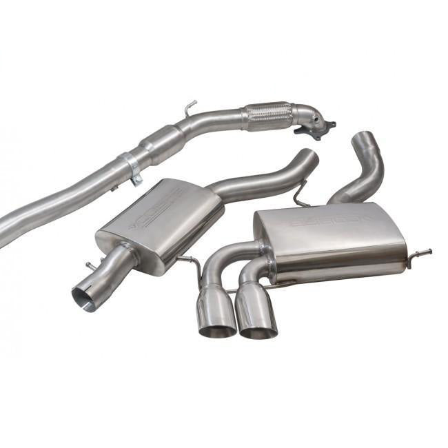 Cobra Exhaust Audi S3 (8P) Quattro (5 Door) Sportback Turbo Back Performance Exhaust | Duco Car Parts UK Car Parts
