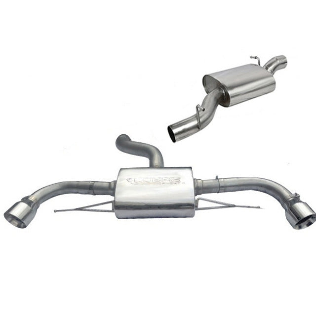 Cobra Exhaust Audi TT (Mk2) 3.2 V6 Coupe (2007-11) Cat Back Performance Exhaust | Duco Car Parts UK Car Parts