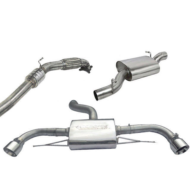Cobra Exhaust Audi TT (Mk2) 2.0 TFSI (Quattro) 2012-14 Turbo-Back Performance Exhaust | Duco Car Parts UK Car Parts