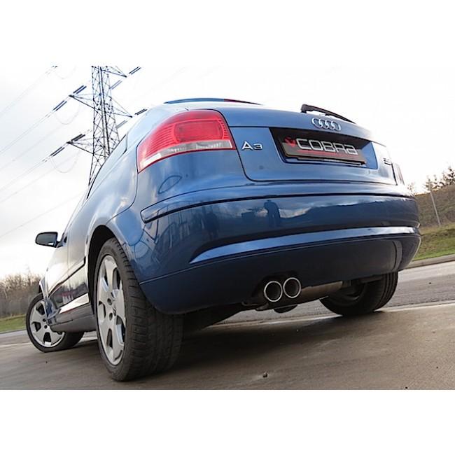 Cobra Exhaust Audi A3 (8P) 3.2 V6 Quattro Cat Back Performance Exhaust