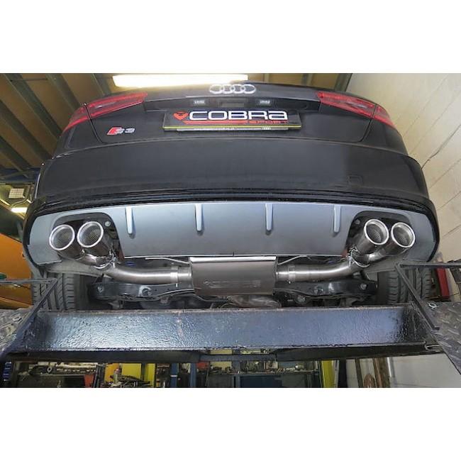 Cobra Exhaust Audi S3 (8V) 5 Door Sportback (Non-Valved) (13-18) Turbo Back Performance Exhaust