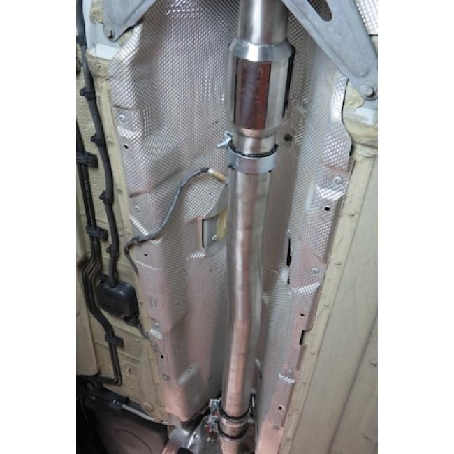 Cobra Exhaust Audi TT (Mk2) 1.8/2.0 TFSI (2WD) (2007-11) Turbo Back Performance Exhaust