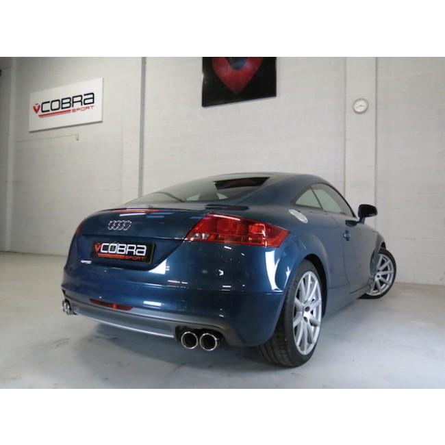 Cobra Exhaust Audi TT (Mk2) 1.8/2.0 TFSI (2WD) (2007-11) Cat Back Performance Exhaust
