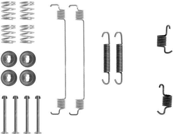 TEXTAR 97014300 Brake Shoe Fitting Kit