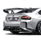 Adro A14A90-1501 BMW M2 G87 PRE-PREG CARBON FIBRE AT-R3 SWAN NECK REAR WING (2023+)