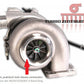 Turbozentrum 471887 BorgWarner EFR V-Band Ring Turbine Outlet 3" / 76mm to 3,5" / 89mm