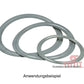 Turbozentrum 200378 Downpipe gasket for BorgWarner EFR V-Band